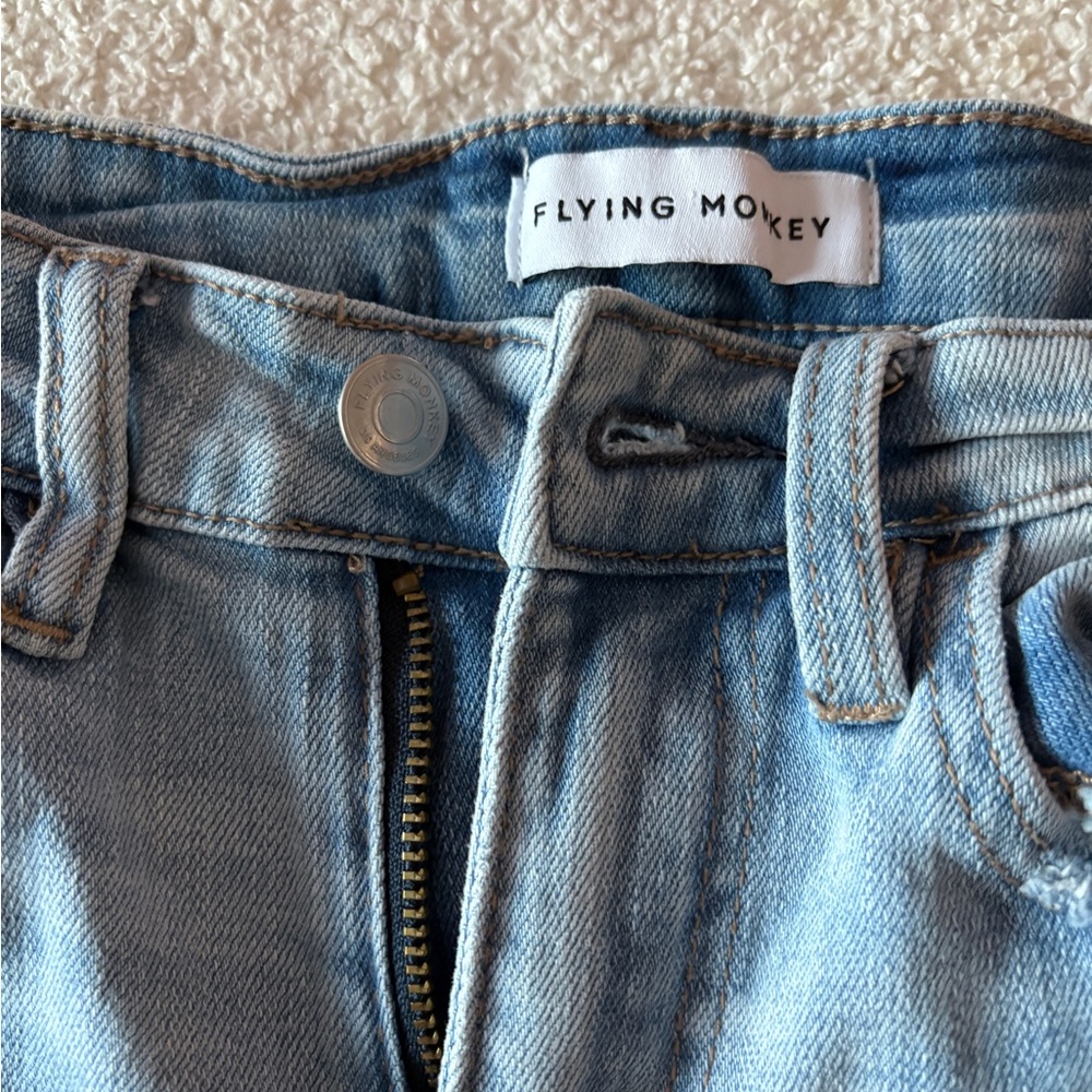 Flying Monkey Sky Blue Women's Jeans